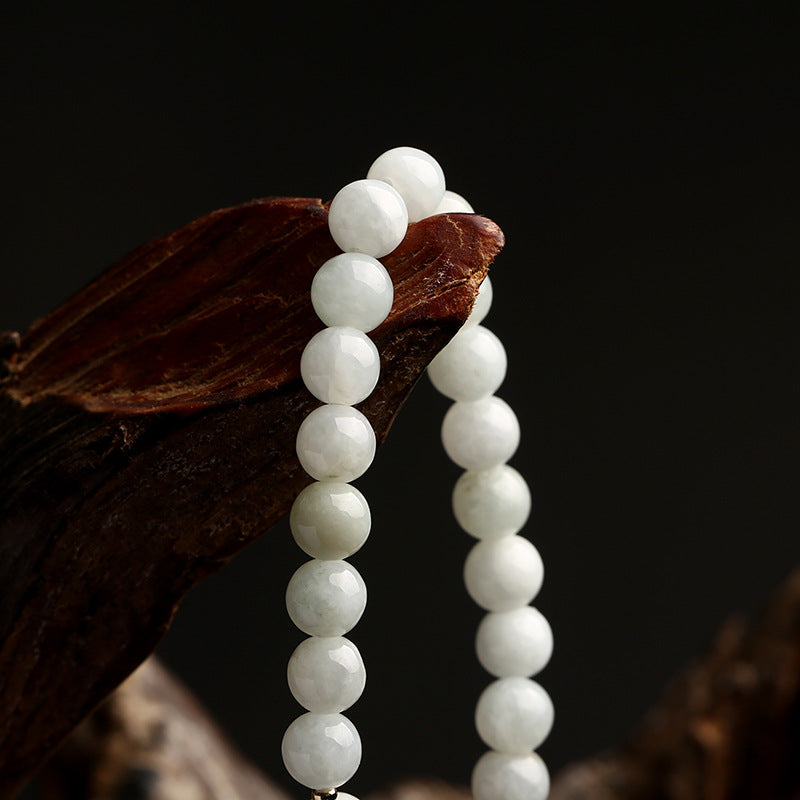 Custom Natural Jade Bracelet for Women New Chinese Style National Style Jadeite Bracelet High-end Gift