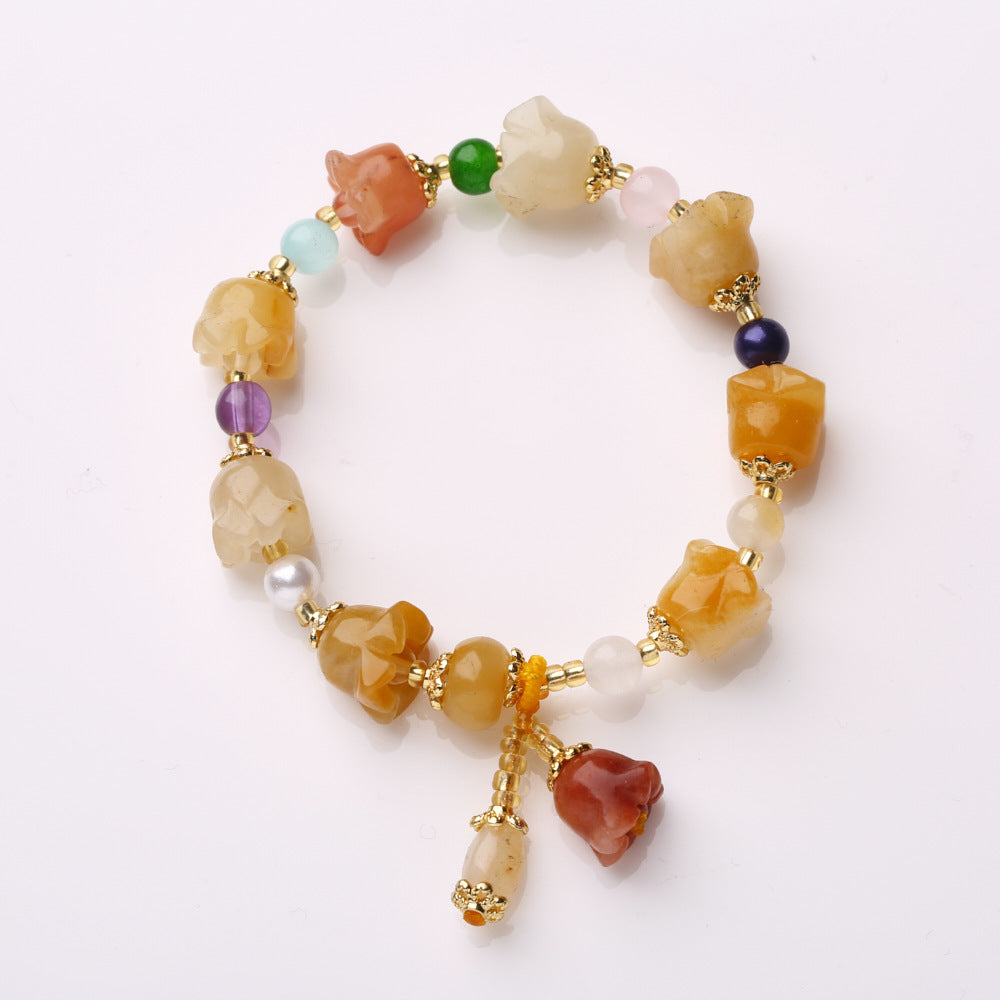 Temple with the same incense bracelet circulation place / Hangzhou Lingyin with the same national wind bracelet collection / girlfriend gift
