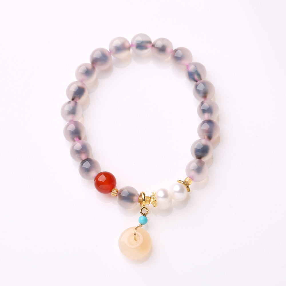Temple with the same incense bracelet circulation place / Hangzhou Lingyin with the same national wind bracelet collection / girlfriend gift