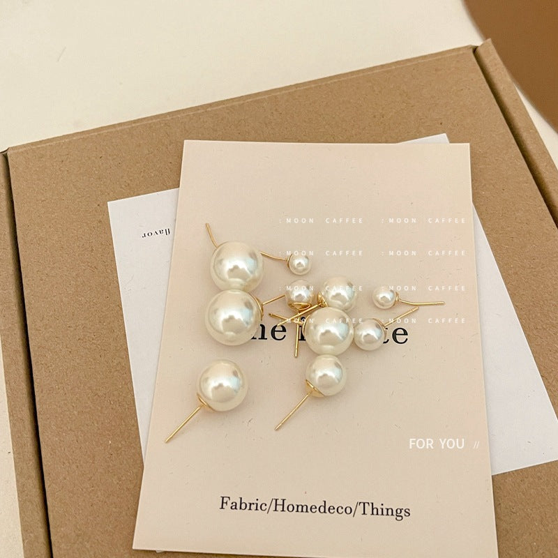 Pearl earrings