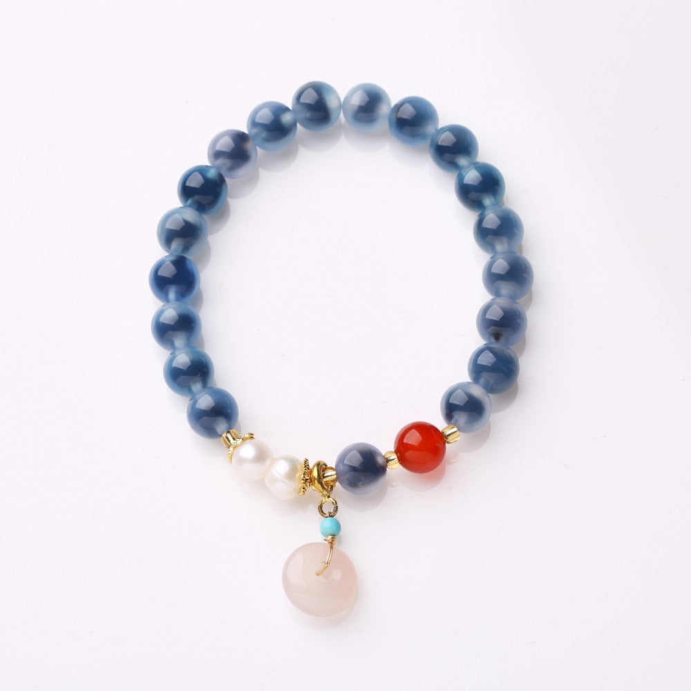 Temple with the same incense bracelet circulation place / Hangzhou Lingyin with the same national wind bracelet collection / girlfriend gift
