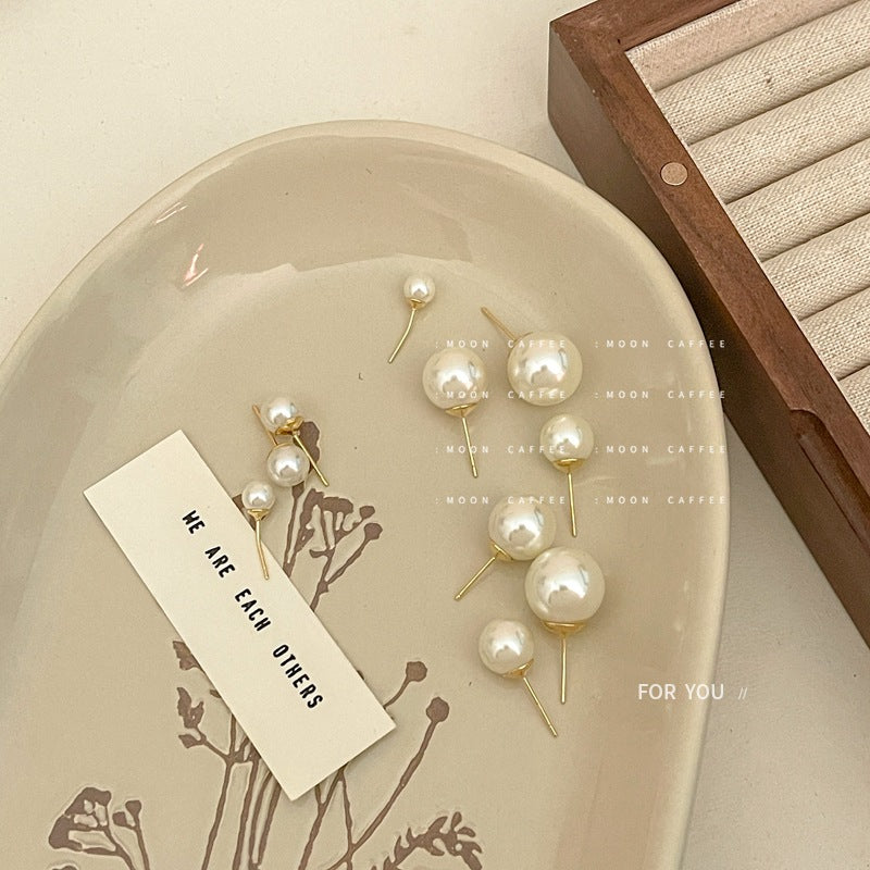 Pearl earrings