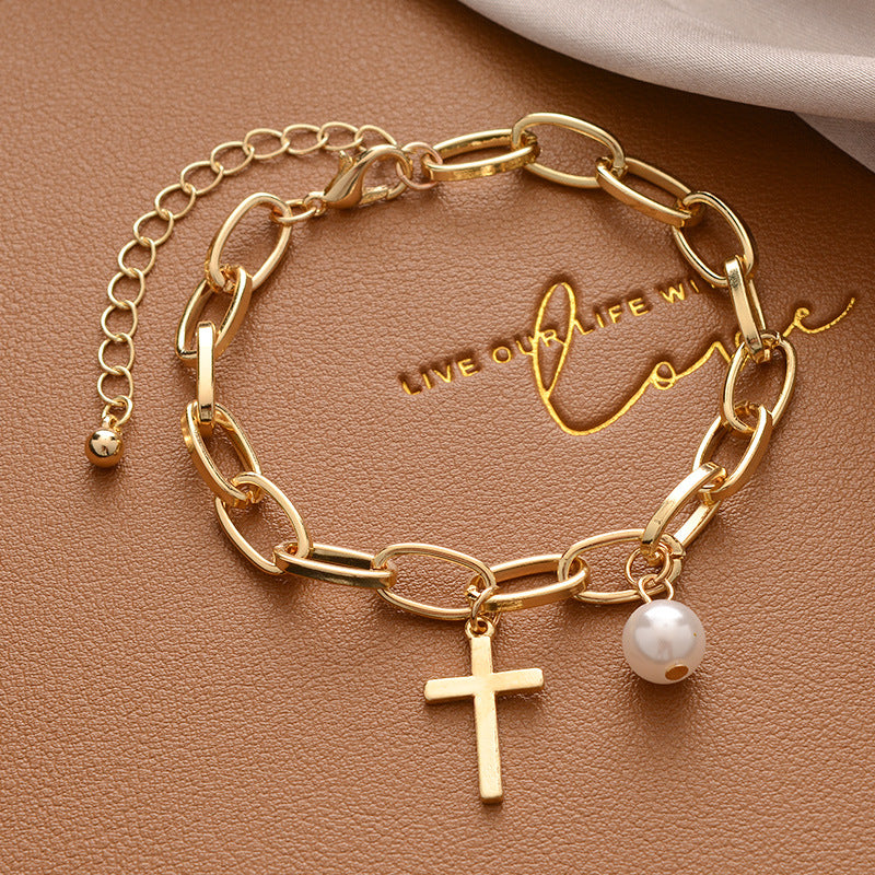 Cross bracelet