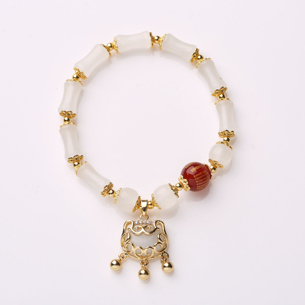 Temple with the same incense bracelet circulation place / Hangzhou Lingyin with the same national wind bracelet collection / girlfriend gift