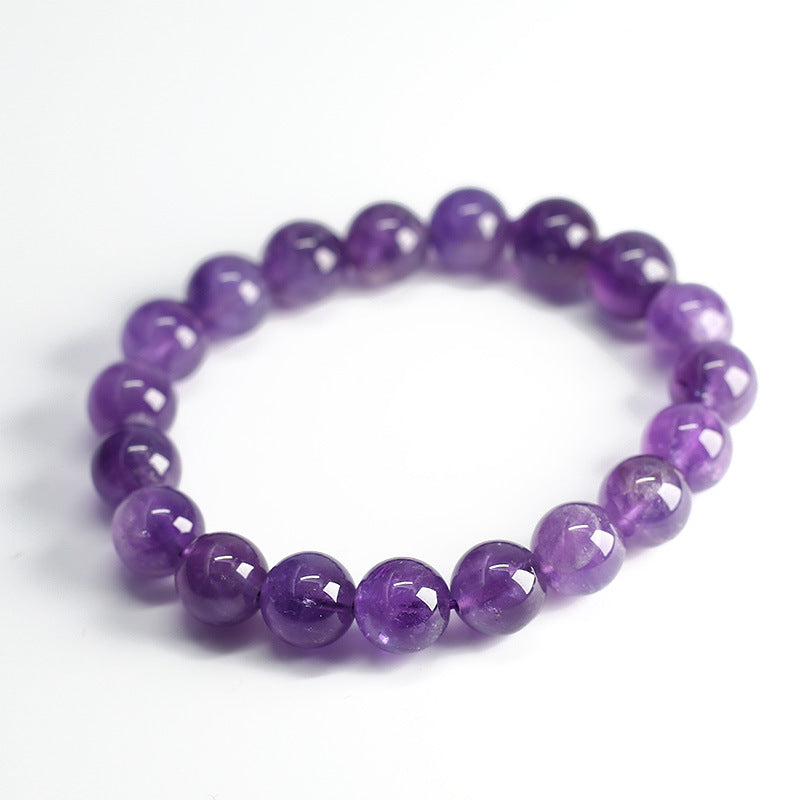 Natural Crystal Bracelet Woman/Dream Amethyst Hand Skewers DIY/Ashore Purple Natural Gem Girlfriend Handdress