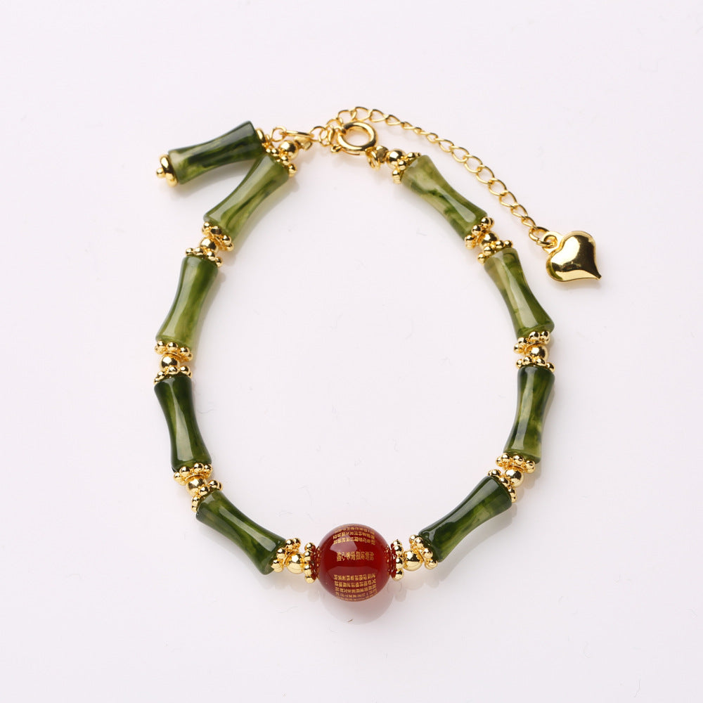 Temple with the same incense bracelet circulation place / Hangzhou Lingyin with the same national wind bracelet collection / girlfriend gift
