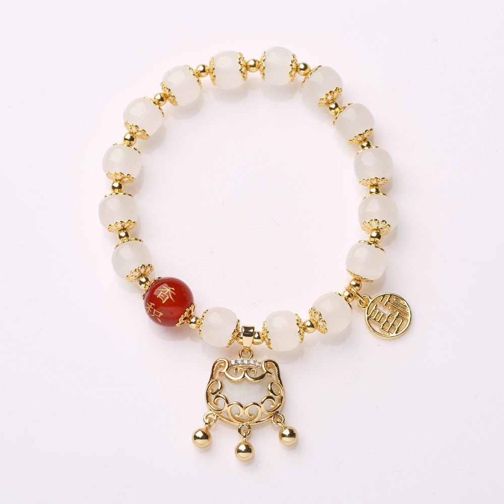 Temple with the same incense bracelet circulation place / Hangzhou Lingyin with the same national wind bracelet collection / girlfriend gift