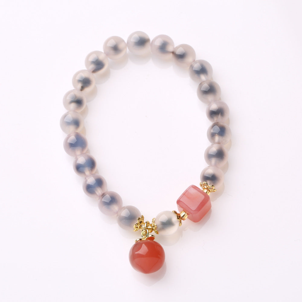Temple with the same incense bracelet circulation place / Hangzhou Lingyin with the same national wind bracelet collection / girlfriend gift
