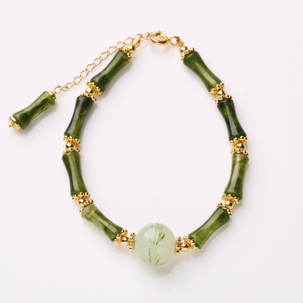 Temple with the same incense bracelet circulation place / Hangzhou Lingyin with the same national wind bracelet collection / girlfriend gift