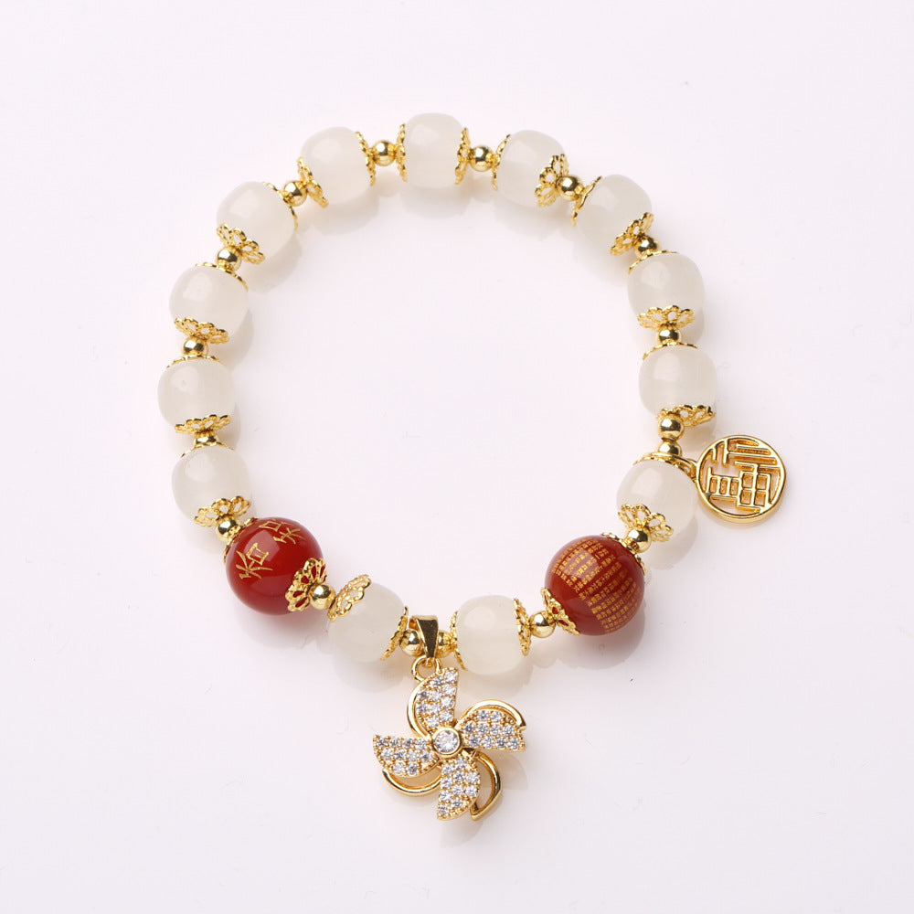 Temple with the same incense bracelet circulation place / Hangzhou Lingyin with the same national wind bracelet collection / girlfriend gift