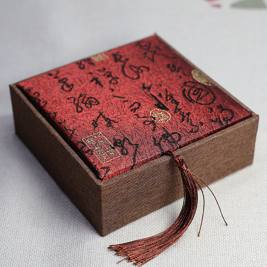 Buddha Bead Bracelet Box Bracelet Packaging Box In Stock Packaging Box Bracelet Packaging Burlap Box Bracelet Ancient Style