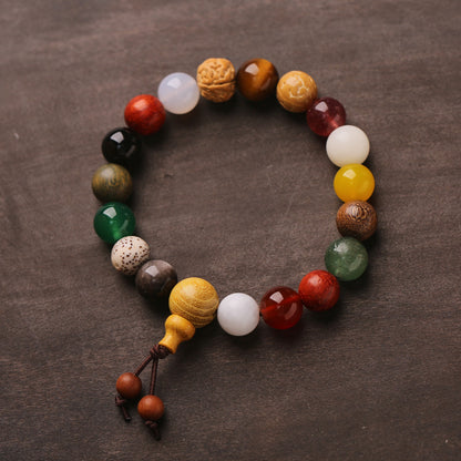 Eighteen Seeds Bodhi Bracelet Eighteen Beads Cultural Play Bodhi Bracelet Temple Scenic Area Souvenir Gift
