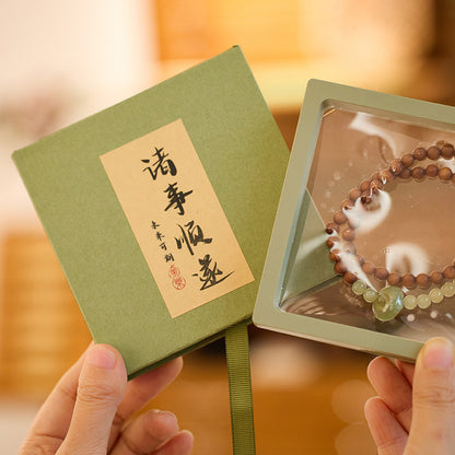 All the Best Matcha Green Drawer Box PE Membrane Suspension Box Storage Box Jewelry Bracelet Box In Stock