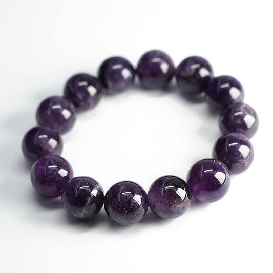 Natural Crystal Bracelet Woman/Dream Amethyst Hand Skewers DIY/Ashore Purple Natural Gem Girlfriend Handdress