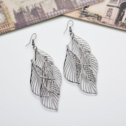 Leaf earrings