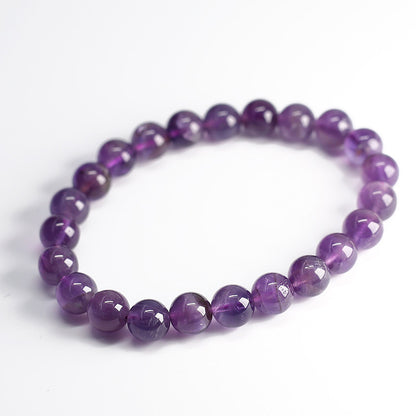 Natural Crystal Bracelet Woman/Dream Amethyst Hand Skewers DIY/Ashore Purple Natural Gem Girlfriend Handdress