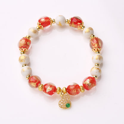 Temple with the same incense bracelet circulation place / Hangzhou Lingyin with the same national wind bracelet collection / girlfriend gift